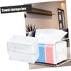 Transparent Acrylic Wall-Mounted Tissue Box view 4