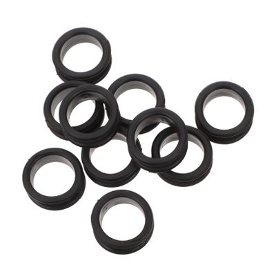 GRIRIW 10 Pack Silicone Finger Rings for Scissors