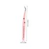 SOESFOUFU 3-Piece Stainless Steel Eyelash Extension Tweezers view 2