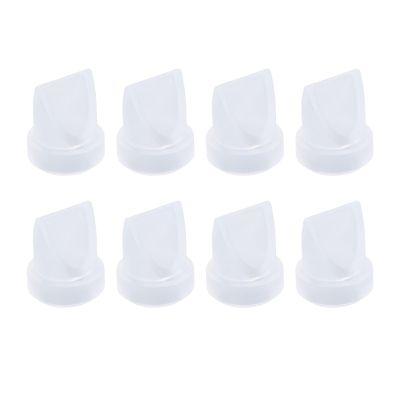 8-Pack Duckbill Valves, Replacement Parts for V2/V1 Breast Pumps, Leak-Resistant Silicone