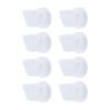 8-Pack Duckbill Valves, Replacement Parts for V2/V1 Breast Pumps, Leak-Resistant Silicone view 2