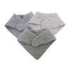 SECFOU 3-Piece Adjustable Cotton Bandana Bibs, Absorbent Triangle Bibs, Pastel Green view 1
