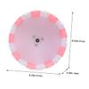 Compact PVC Exercise Wheel for Hamsters and Small Pets view 2