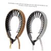 4-Piece Rhinestone Hair Bun Clip Set, Round Hair Clips view 3