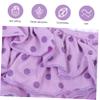 HOUDERCO Cotton Period Panties for Dogs - Breathable Hygiene Pad for Female Dogs and Untrained Puppies - Prevents Stains and Odor - Purple L view 3