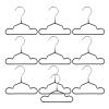 HUANGING Pet Hangers, PVC Coated, Non-Slip, for Small Pet Clothing, 15/20/25 cm, 10 Pack view 1