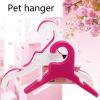HUANGING Pet Clothes Hangers, Non-Slip, for Small Pet Clothing, 19/25 cm, 12 Pack view 2