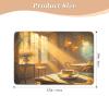 Rustic Cafe Morning Beige Waterproof Reusable Incontinence Bed Pads for Women and Adults view 2