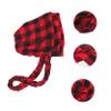 TINEASUR Women's Soft Plaid Sleep Cap view 2