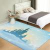 NAWVNMI Washable Kids' Rug, Castle Snowflake, 160 x 230 cm view 3