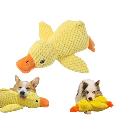 Noovelo Calming Duck Toy for Dogs, Large