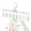 Children's Clothes Hanger with 8 Clips, 360° Rotating view 1