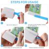 6-Pack Toothpaste Tube Squeezers, Toothpaste Rollers, Blue view 3