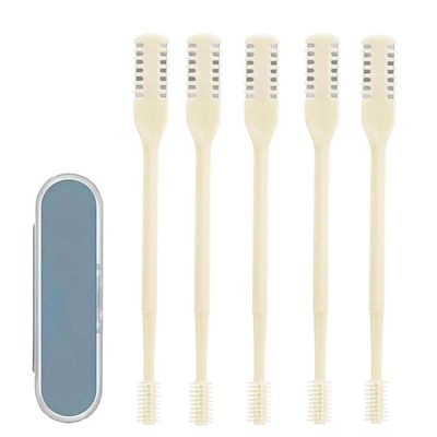 12-Piece Arshipscho Nasal Hair Cutter, Double-Sided Nasal Hair Trimmer, 2-in-1, 360° Rotating