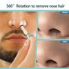 12-Piece Arshipscho Nasal Hair Cutter, Double-Sided Nasal Hair Trimmer, 2-in-1, 360° Rotating view 3