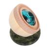 Adjustable Flameless Wood Diffuser with Jade Base for Home view 1