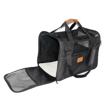 YIWEOG Pet Carrier Bag for Dogs and Cats, Breathable, Foldable, with Shoulder Strap