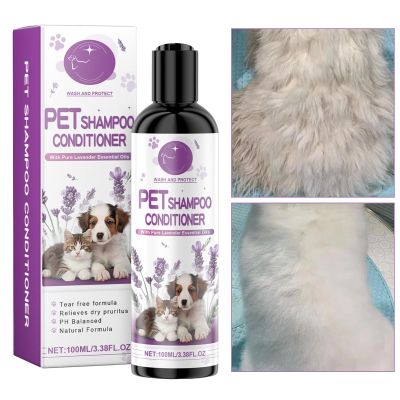 Pruojhw Pet Shampoo, Shampoo and Conditioner for Dogs | Natural