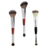 BELLIFFY 3-Piece Double-Ended Makeup Brush Set with Fiber Bristles, Portable for Precise Application view 1