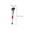 BELLIFFY 3-Piece Double-Ended Makeup Brush Set with Fiber Bristles, Portable for Precise Application view 2