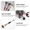 BELLIFFY 3-Piece Double-Ended Makeup Brush Set with Fiber Bristles, Portable for Precise Application view 4