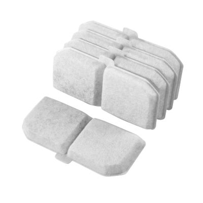 Fangxuee Cat Water Filter 5 Pack Replacement Filters, Suitable for 2 Liter Upgraded Water Dispenser