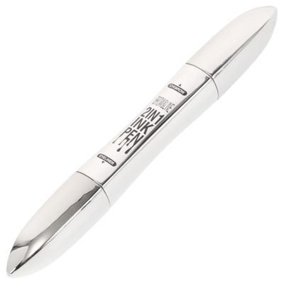 Waterproof 2-in-1 Eyebrow Pencil and Eyeliner with 4-Prong Tip