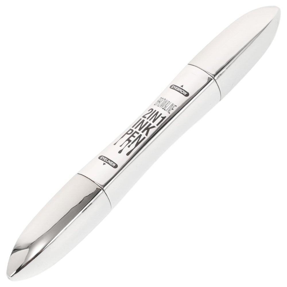 Waterproof 2-in-1 Eyebrow Pencil and Eyeliner with 4-Prong Tip