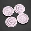 PAMINGONO 10-Piece Pink Eyelash Glue Holder Trays, PP, for Professional and Home Use view 4