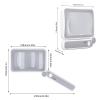4X Handheld Magnifying Glass with 10 LED Lights, Rechargeable Reading Magnifier view 2