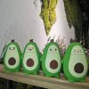 Cosiki Cute Double-Wall Avocado Glass Water Bottle view 3