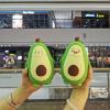 Cosiki Cute Double-Wall Avocado Glass Water Bottle view 4