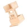BELLIFFY Wooden House with Climbing Ladder for Hamsters, Mice, and Rats view 1