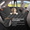 WUDIJING Dog Car Seat Cover for VW ID.7 2023–2024, Black view 2