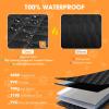 WUDIJING Dog Car Seat Cover for VW ID.7 2023–2024, Black view 4