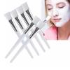 FRCOLOR 5-Piece Facial Mask Brush Set, Synthetic Brushes for Face and Eye Masks view 4