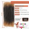 16-Inch Afro Kinky Curly Synthetic Hair, 3-Pack Bulk Hair for Marley Twists and Dreadlock Extensions view 2
