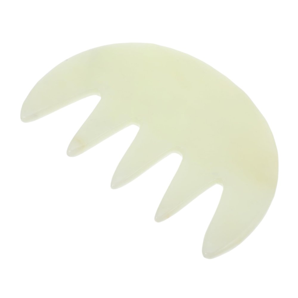 FRCOLOR Jade Scalp Massage Comb