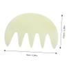 FRCOLOR Jade Scalp Massage Comb view 2