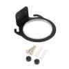 Black Space Aluminum Hair Dryer Holder Rack view 1