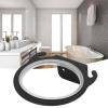 Black Space Aluminum Hair Dryer Holder Rack view 4