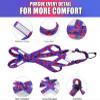 QAUUCP X-Back Dog Pulling Harness for Weight-Pull and Speed Training, Sled Harness for Medium and Large Dogs (Blue, XXL) view 3