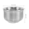 HOUDERCO Stainless Steel Shaving Bowl for Men, Shaving Soap Cup for Facial Cleansing, Multifunctional for Travel and Business Trips view 2