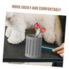 10 Silicone Finger Protection Rings for Pet Grooming Scissors, Red view 3