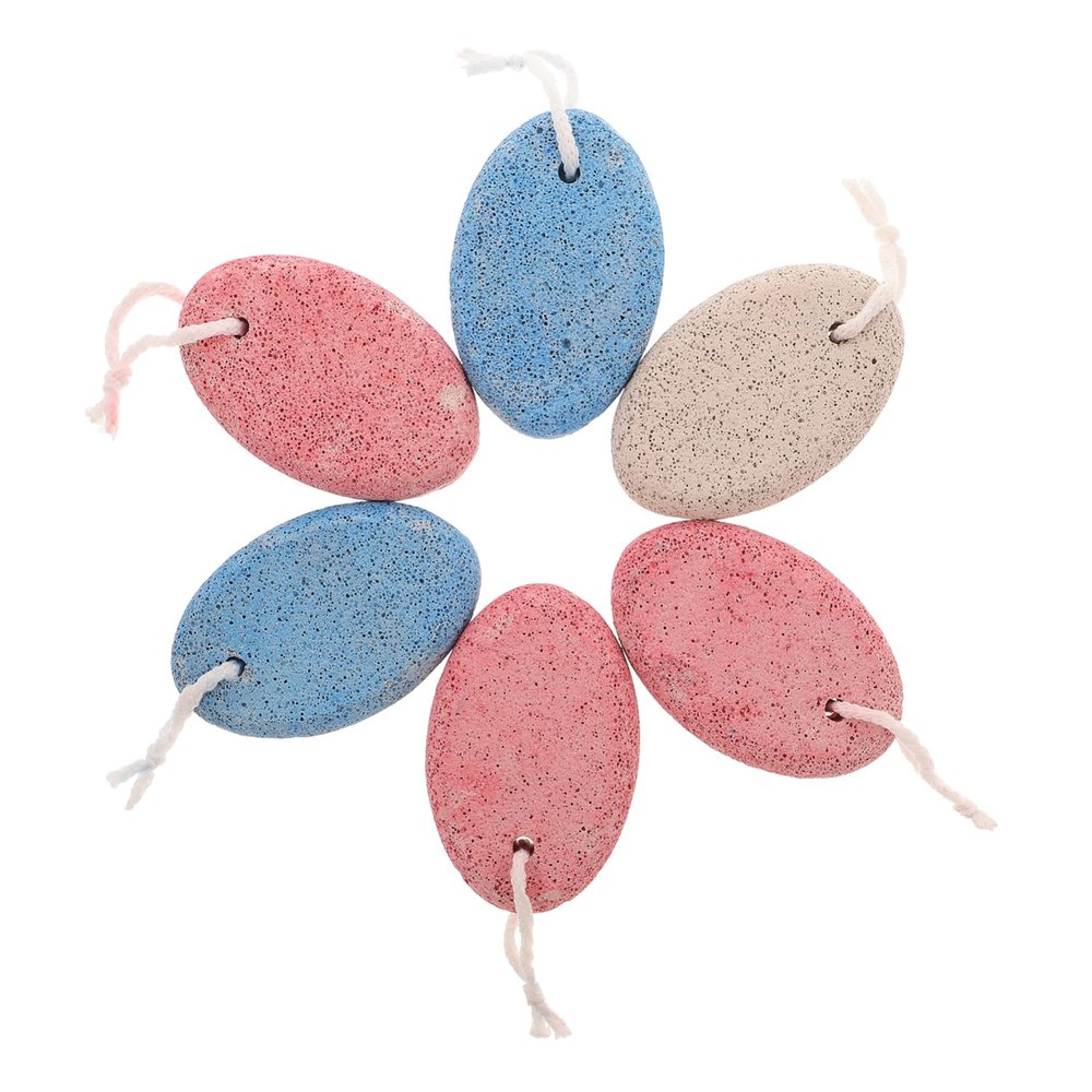 6 Pumice Stone Foot Rasps for Callus Removal