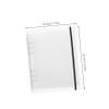 LAPYAPPE A5 Plastic Photo Card Album with Water-Resistant Cover and Ample Storage for Music Fan Cards and Baby Photos, Modern Minimalist Style view 2