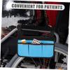 Blue Wheelchair Bag, Oxford Fabric Hanging Bag for Mobility Aids view 4