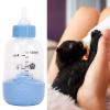 100 mL Pet Nursing Bottle, Silicone Feeding Set, Blue view 2