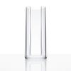 Orolotay Round Clear Acrylic Cotton Pad Container with Lid view 2