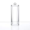 Orolotay Round Clear Acrylic Cotton Pad Container with Lid view 3